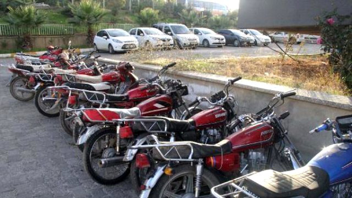 Şanlıurfa\'da 1 Ayda Çalıntı 95 Motosiklet Bulundu