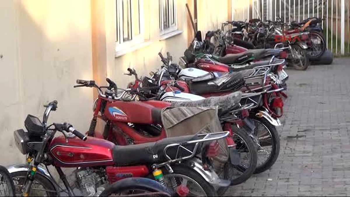 Şanlıurfa?da 1 Ayda Çalıntı 95 Motosiklet Bulundu