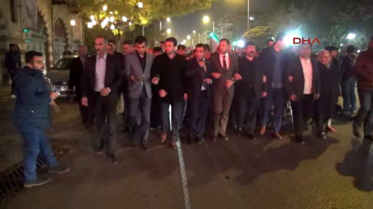 Gaziantep\'te Ülkücülerden Türkmenler İçin Yürüyüş