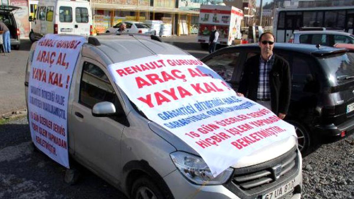 Yetkili Servis Kendisini Protesto Eden Müşteriden Şikayetçi Oldu