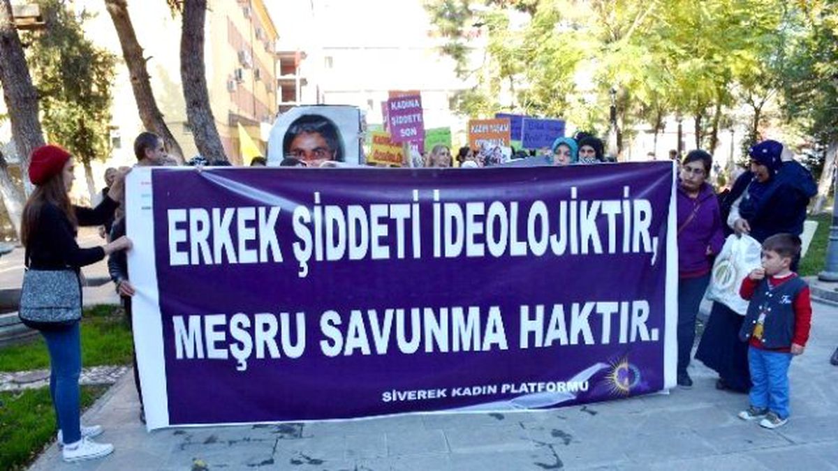 Siverek Kadın Platformundan Kadına Şiddet Yürüyüşü