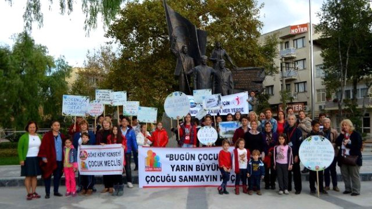 Söke\'de Çocuk Hakları Etkinlikleri