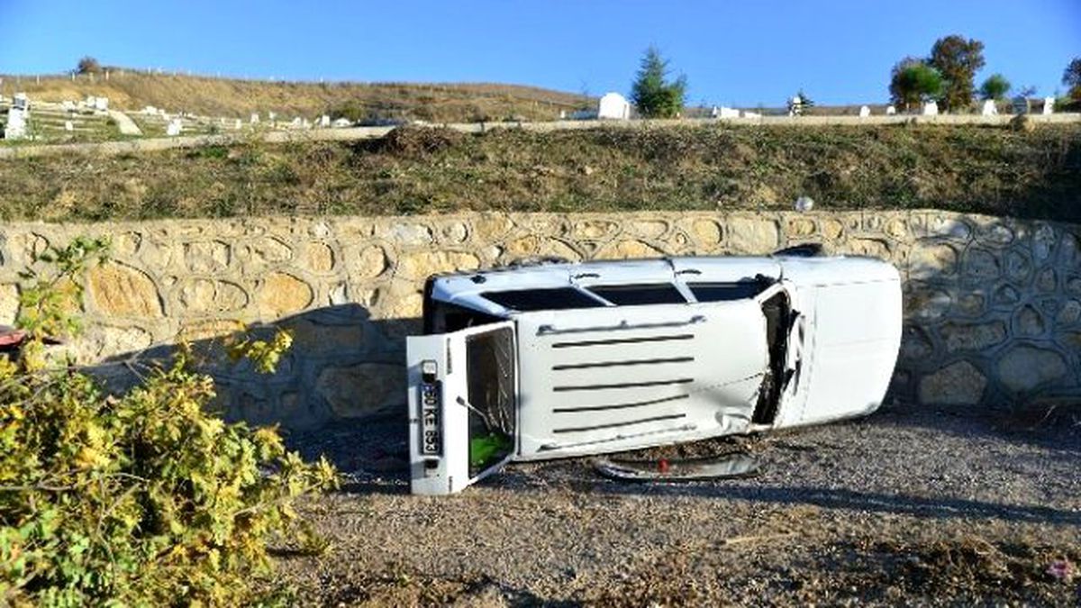Tokat\'ta Trafik Kazası: 1 Yaralı