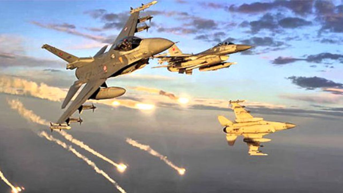TSK: 23 PKK Kampı Tam İsabetle Vuruldu