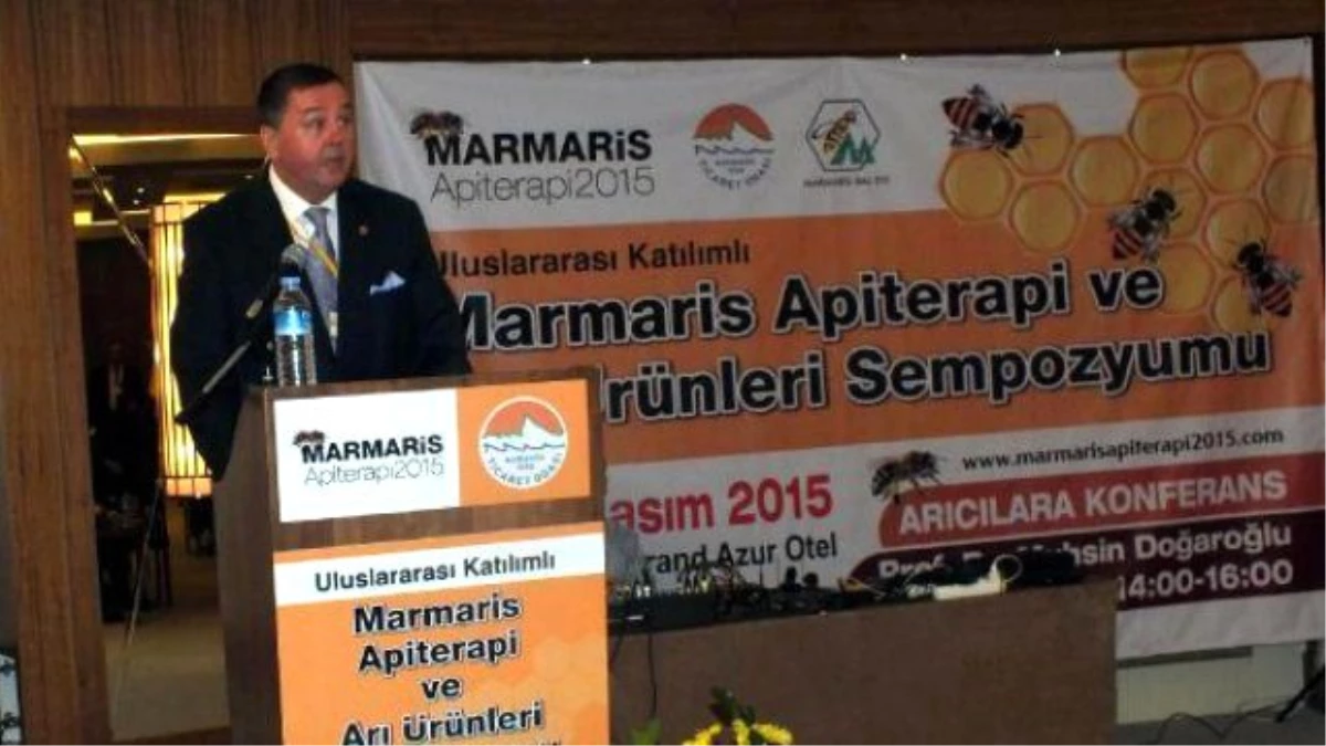 Uluslararası Apiterapi ve Arı Ürünleri Sempozyumu Marmaris\'te Başladı