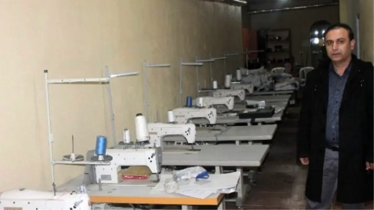 20 Kursiyere Dikiş-nakış Öğretilecek