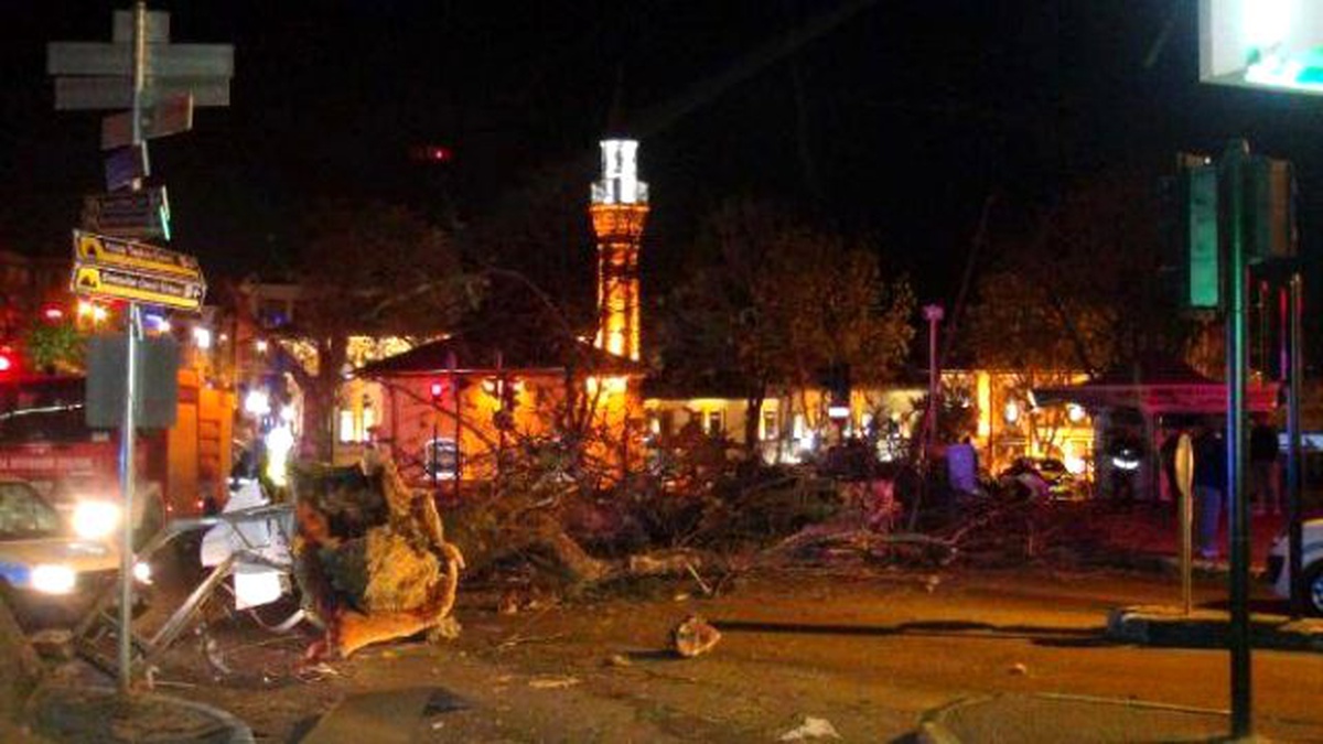 238 Yaşındaki Tarihi Çınarın 25 Metrelik Dalı Kırıldı