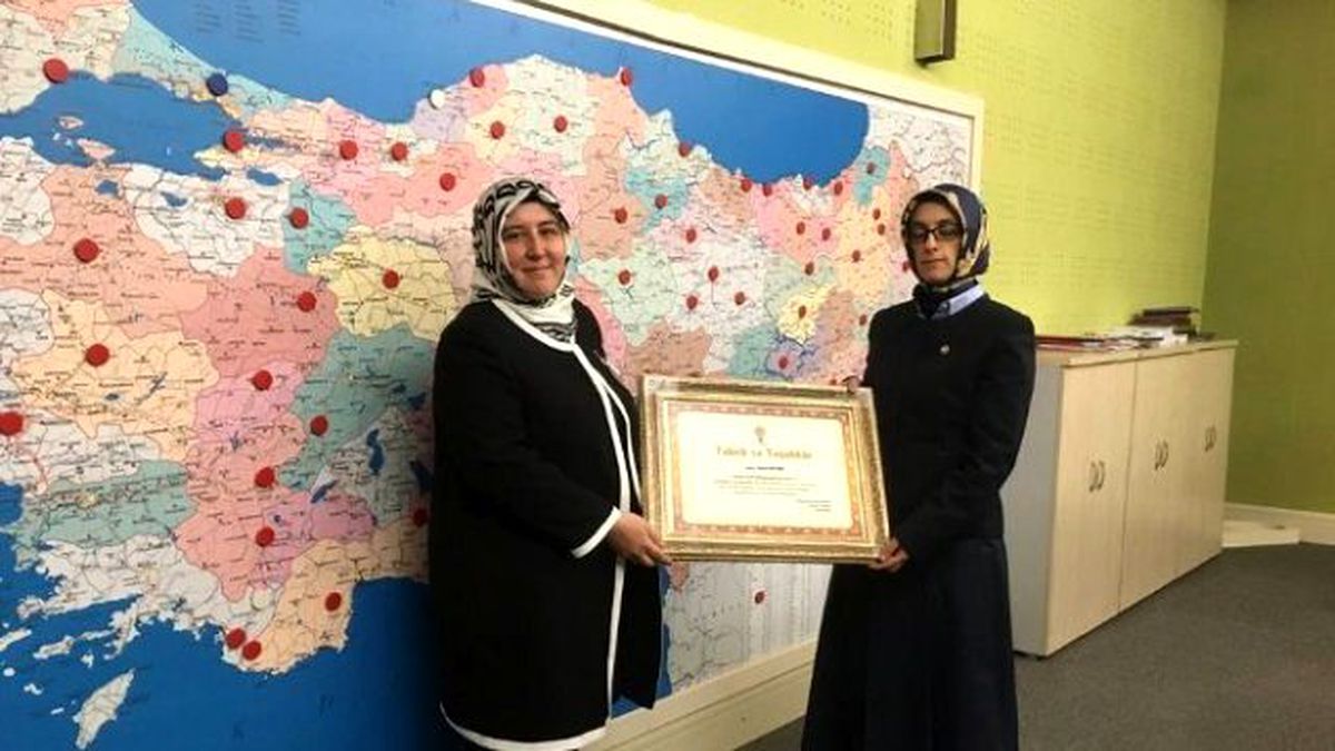 Başkan Ertürk\'e İkincilik Ödülü
