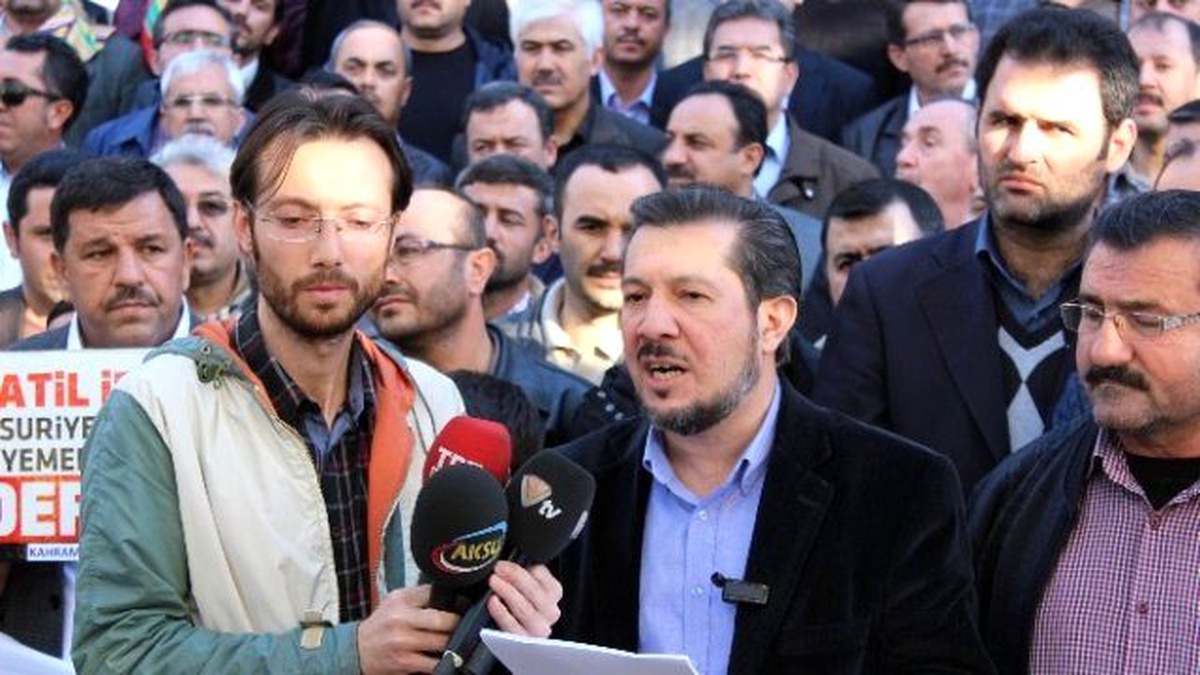 Kahramanmaraş\'ta Bayırbucak Türkmenlerine Saldırı Protesto Edildi