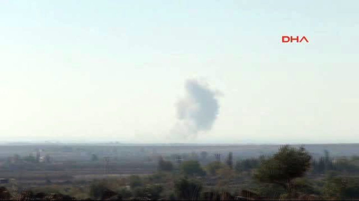 Kilis - Savaş Uçakları Yine Işid\'i Vurdu