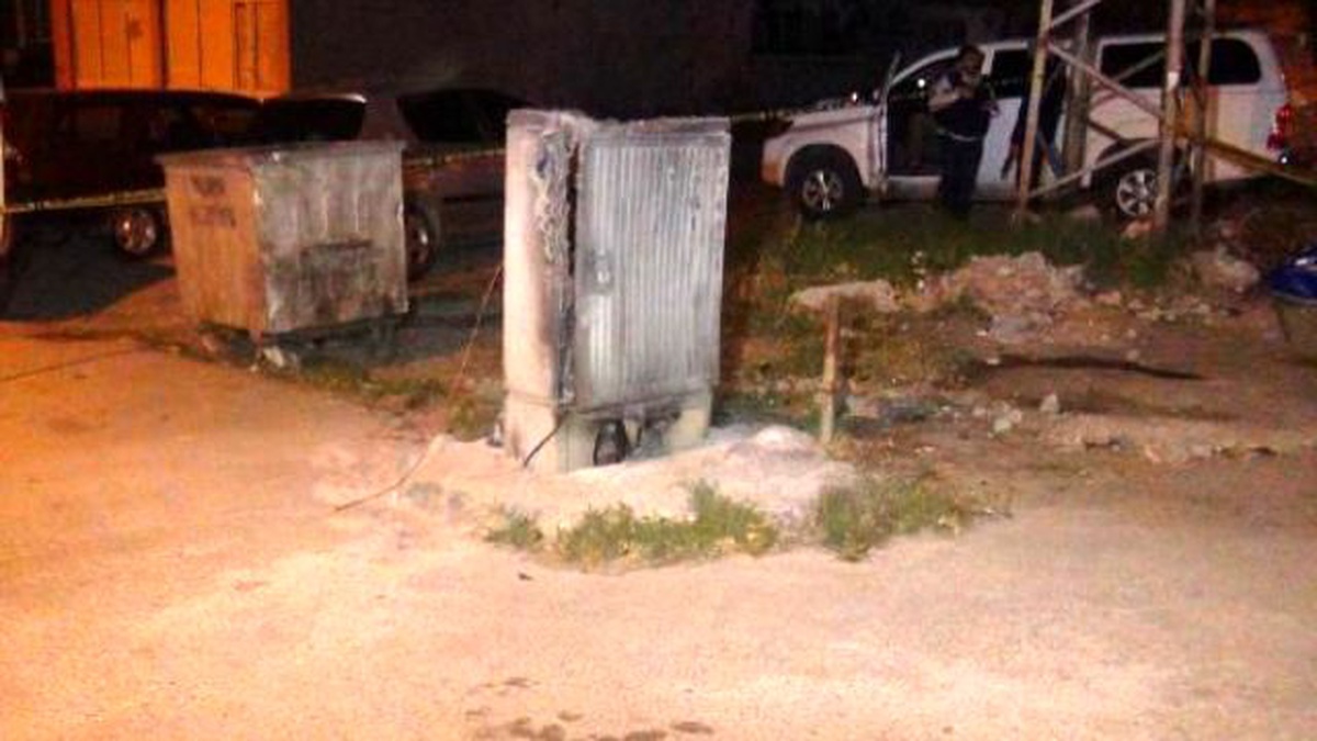 Trafoları Molotof Kokteyli Atıp Yaktılar