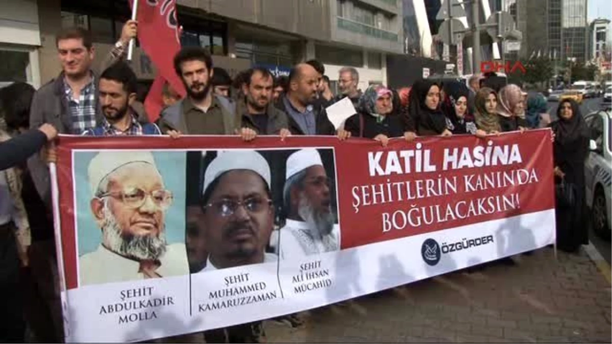 Bangladeş\'teki İdamları İstanbul\'da Protesto Ettiler