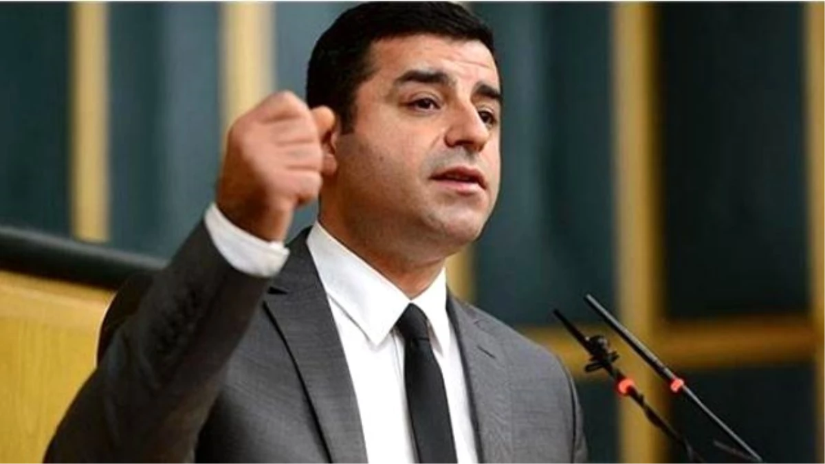 Demirtaş, Suikast İddiasını Yargıya Taşıdı