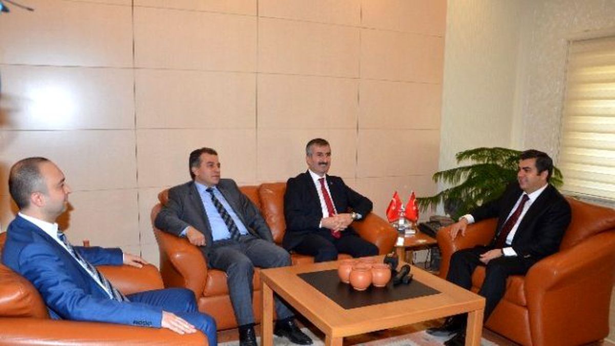Kosgeb Başkanı Recep Biçer\'den Vali Düzgün\'e Ziyaret
