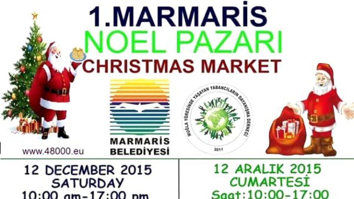 Noel Pazarı Köyceğiz ve Marmaris\'de