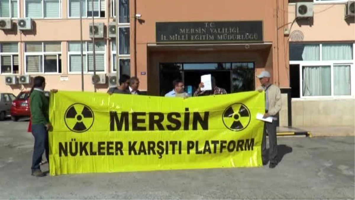 Mersin\'de Nükleer Karşıtı Eylem