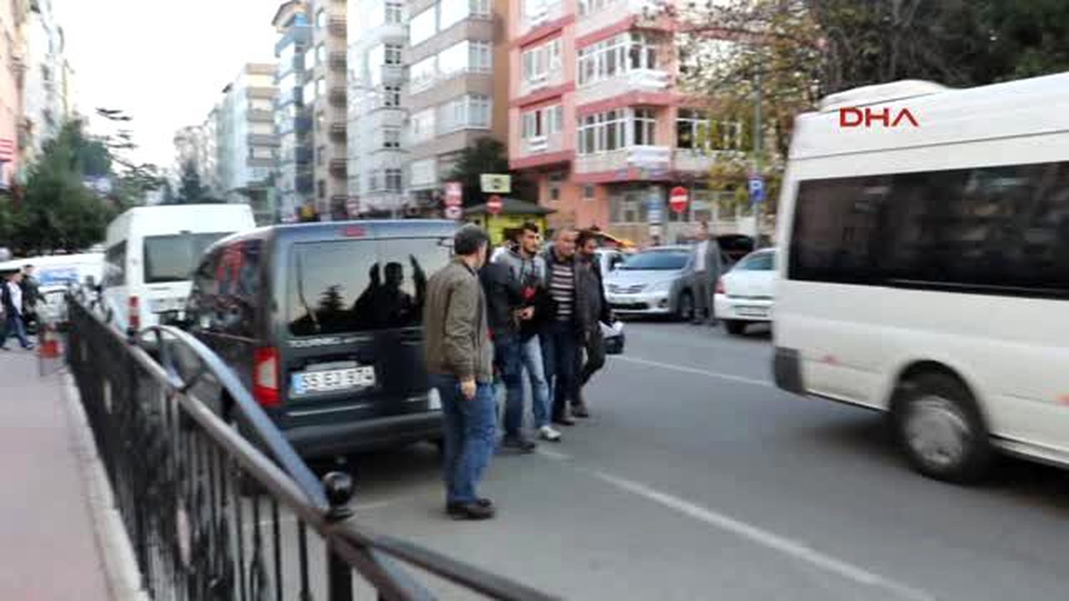 Samsun\'da Sokak Ortasında 5 Kişiyi Yaralayan Şüpheli Gözaltına Alındı