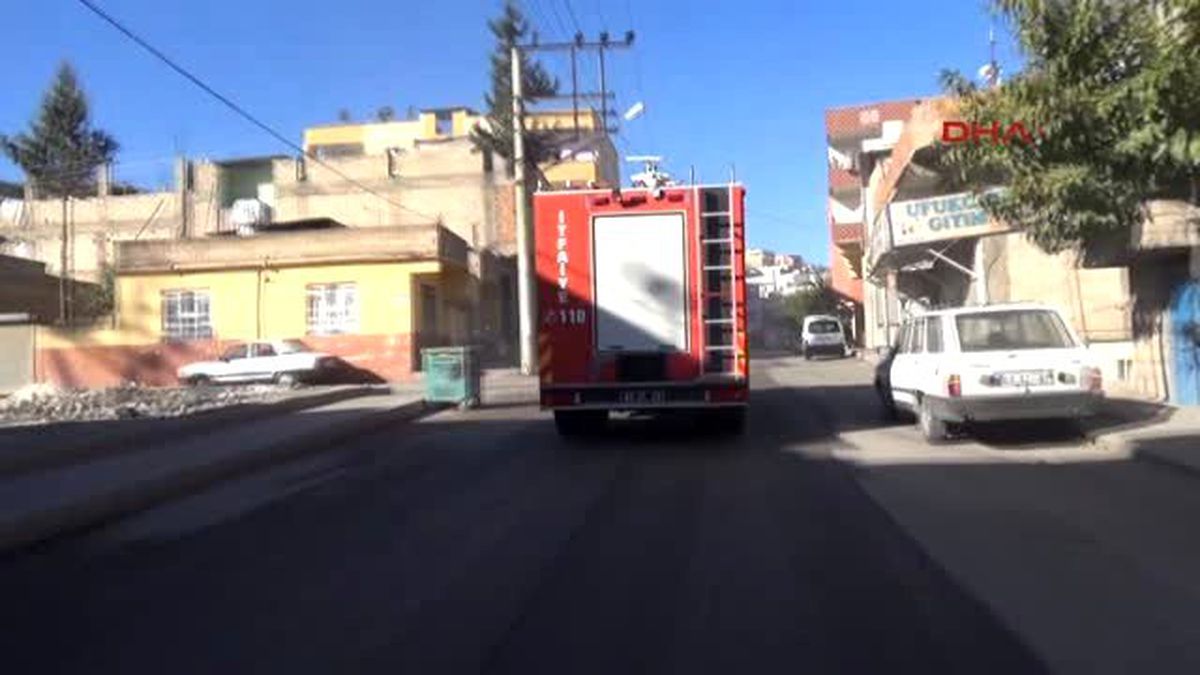 Şanlıurfa?da Hurda Deposunda Yangın