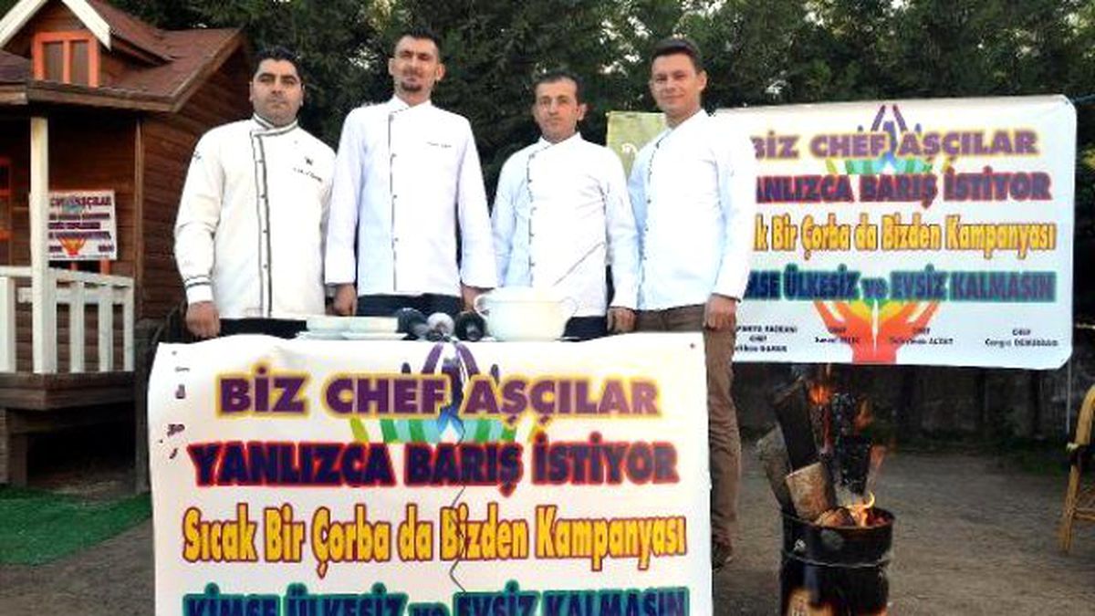 Şef Aşçılardan Mültecilere Yardım Eli