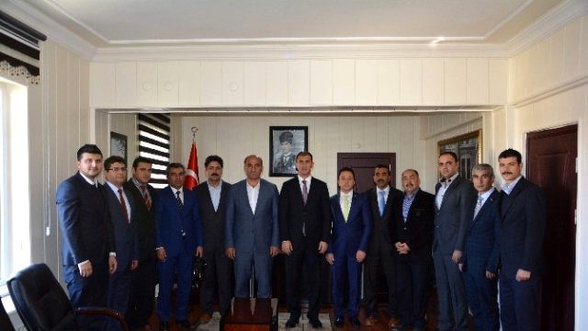 Sendika Temsilcileri Tut Kaymakamı Aksu\'yu Ziyaret Etti