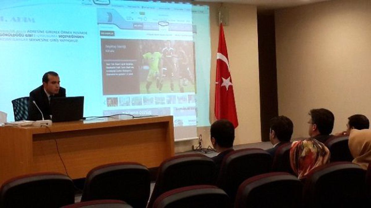 Van\'da Adliye Personeline İlanbis Eğitimi