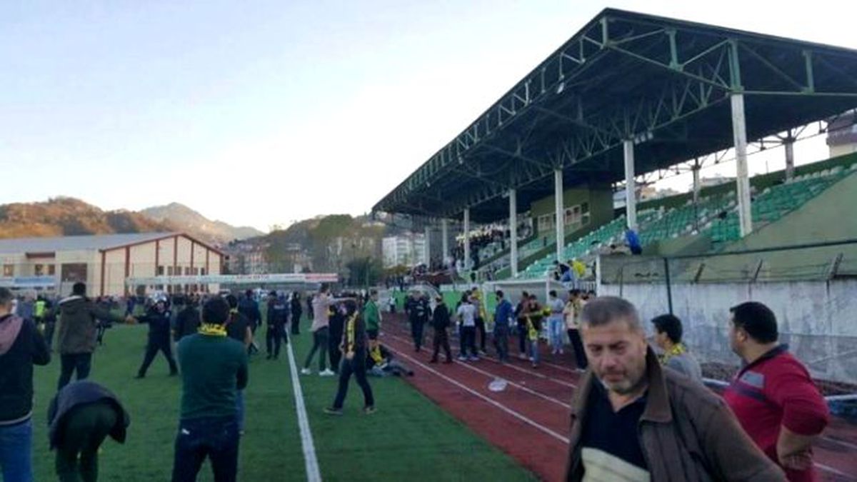 Görelespor-Fatsa Belediyespor Maçında Olay Çıktı