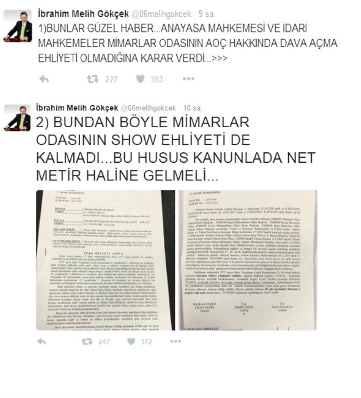 Anayasa Mahkemesi, Danıştay ve Asliye Hukuk Mahkemesi\'nin Ardından, İdare Mahkemesi de Ankara...