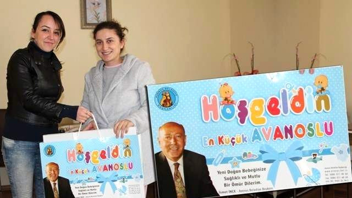 Avanos Belediyesinden "Hoşgeldin Bebek" Uygulaması