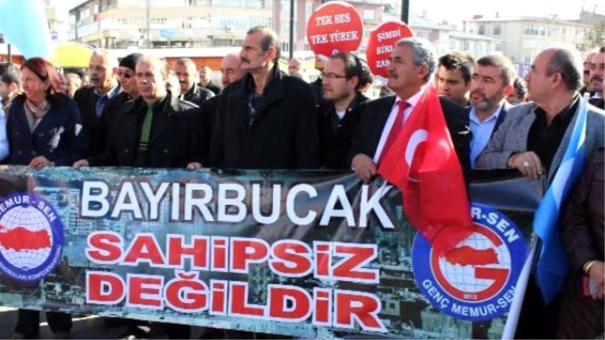 Bayırbucak Türkmenleri\'ne Yapılan Saldırılar Sivas\'ta Protesto Edildi