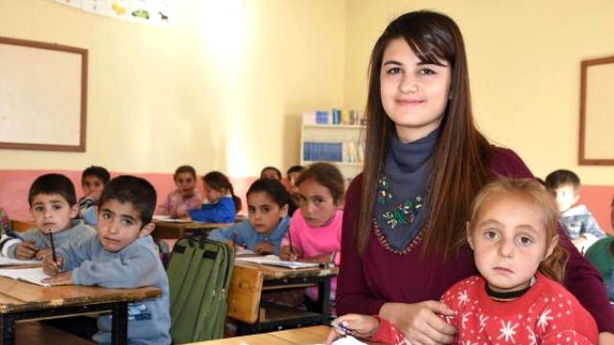 Çatak\'ın Fedakar Sevcan Öğretmeni