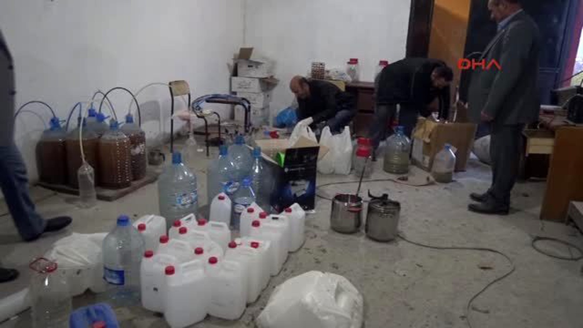 Ereğli\'de Sahte Rakı Operasyonu: 1 Gözaltı