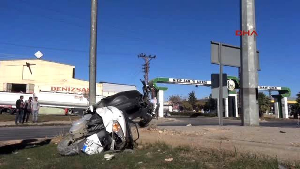Gaziantep - Kamyonetin Çarptığı Motosiklet Sürücüsü Öldü