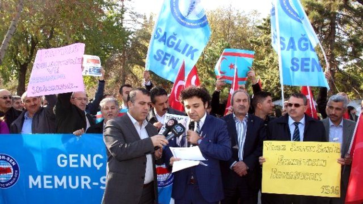 Genç Memur-sen\'den Bayırbucak Türkmenleri\'ne Destek