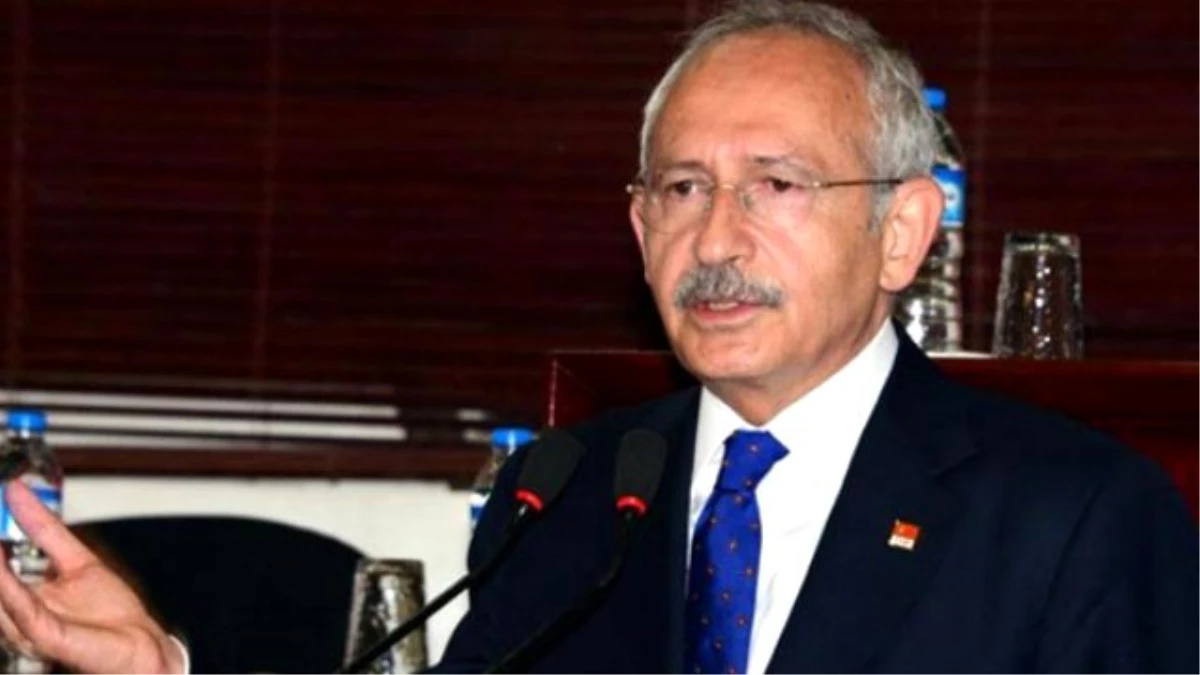 Kılıçdaroğlu: Suriye Sınırındaki Olayları Kaygıyla İzliyorum