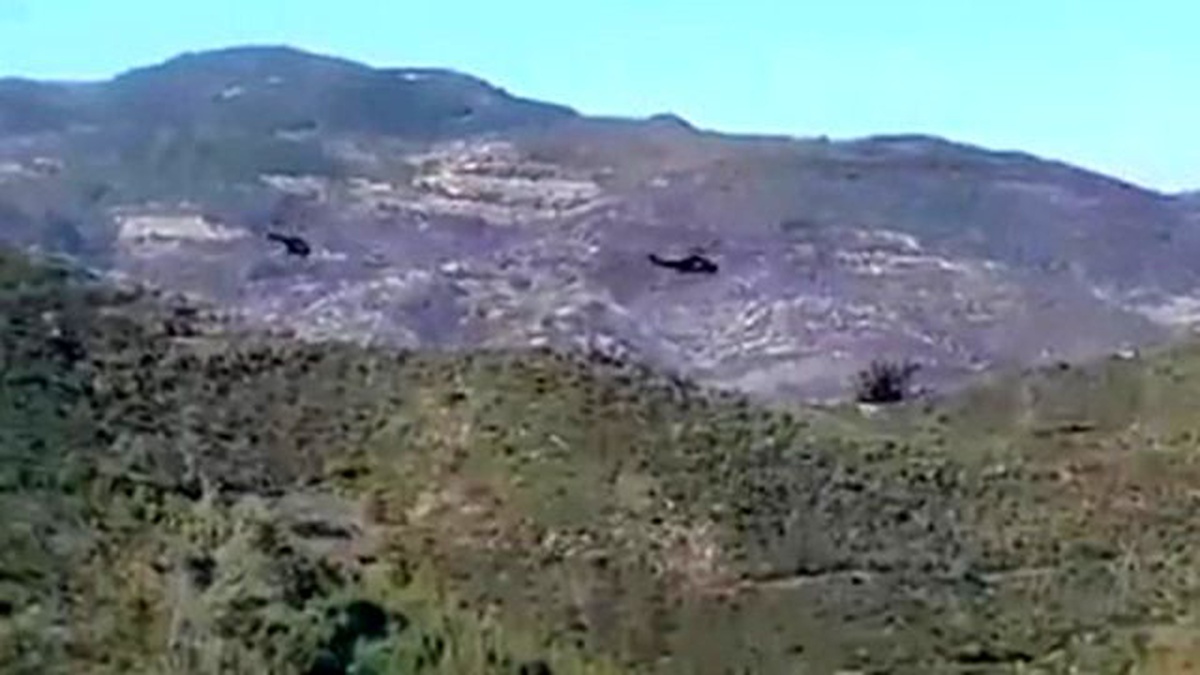 Rus Helikopterleri, Düşen Uçağın Enkazı ve Pilotları Arıyor