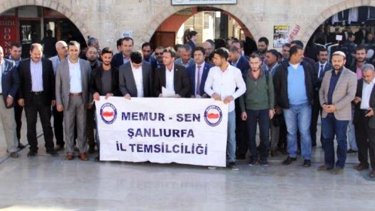 Şanlıurfa\'da Türkmenlere Saldırı Protestosu