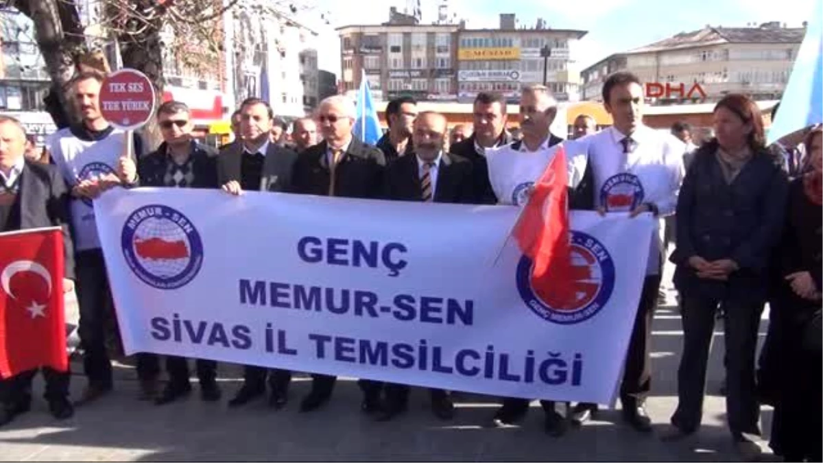 Sivas Bayırbucak Türkmenlerine Yapılan Saldırılar Sivas\'ta Protesto Edildi