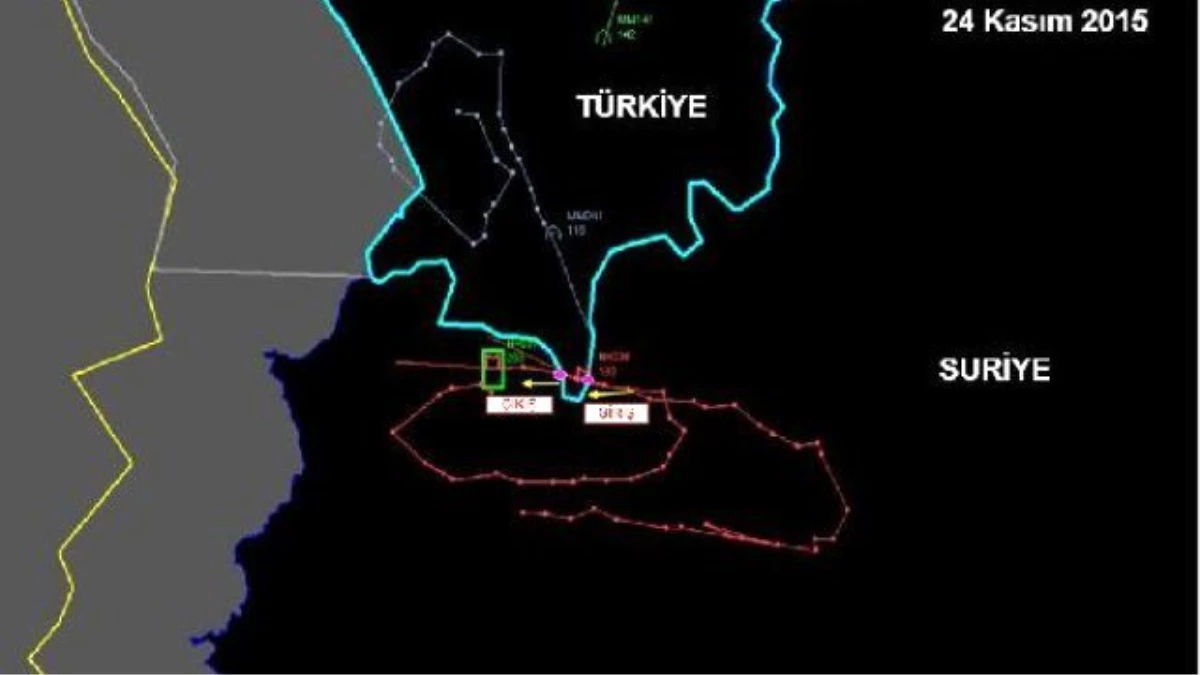 Suriye Sınırında Uçak Düştü (7)