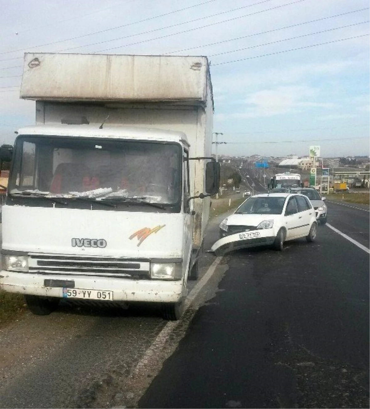 Tekirdağ\'da Trafik Kazası