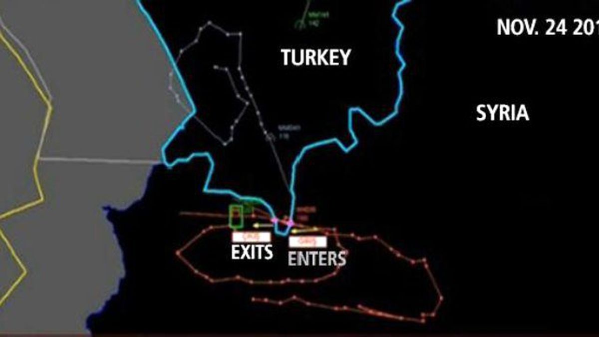 Turkish General Staff Releases Radar Trace Analysis For Shot Down Jet