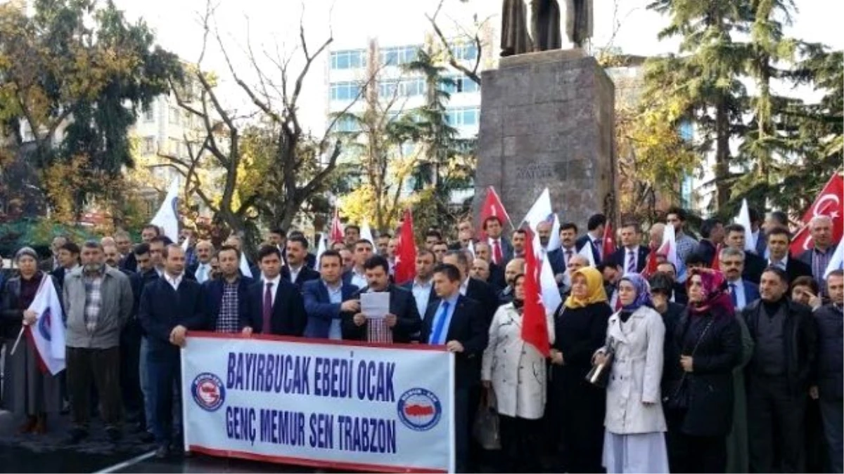 Türkmenlere Yönelik Saldırılar Trabzon\'da Basın Açıklamasıyla Kınandı