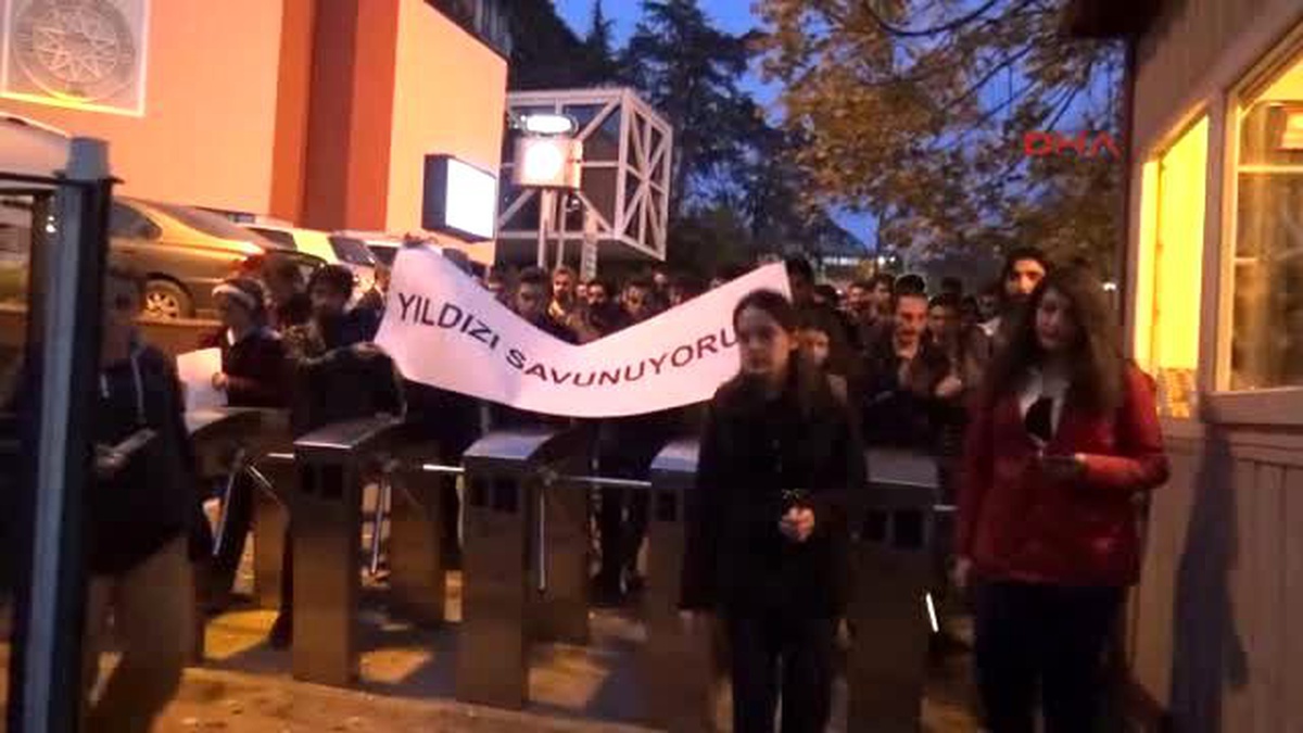 Yıldız Savunması\'ndan Yıldız Kampüsü Protestosu