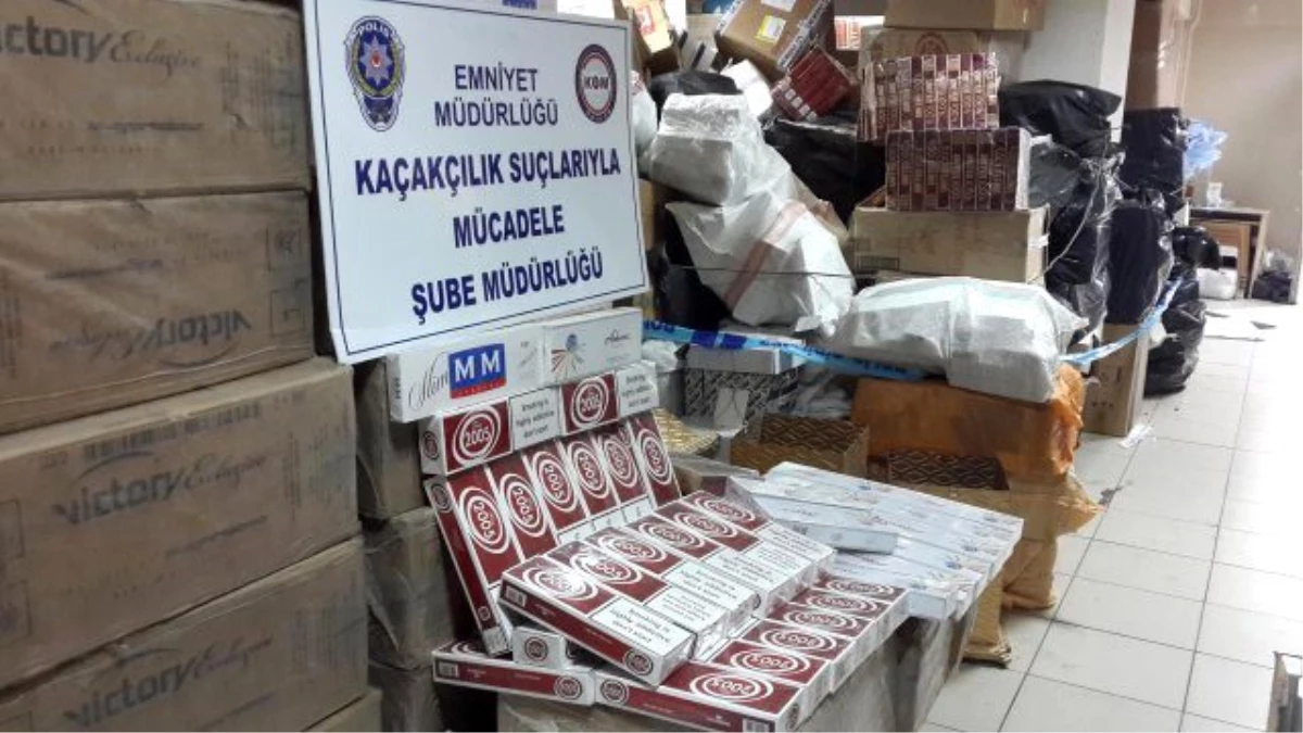Yol Kontrolünde 62 Bin Paket Kaçak Sigara Yakalandı