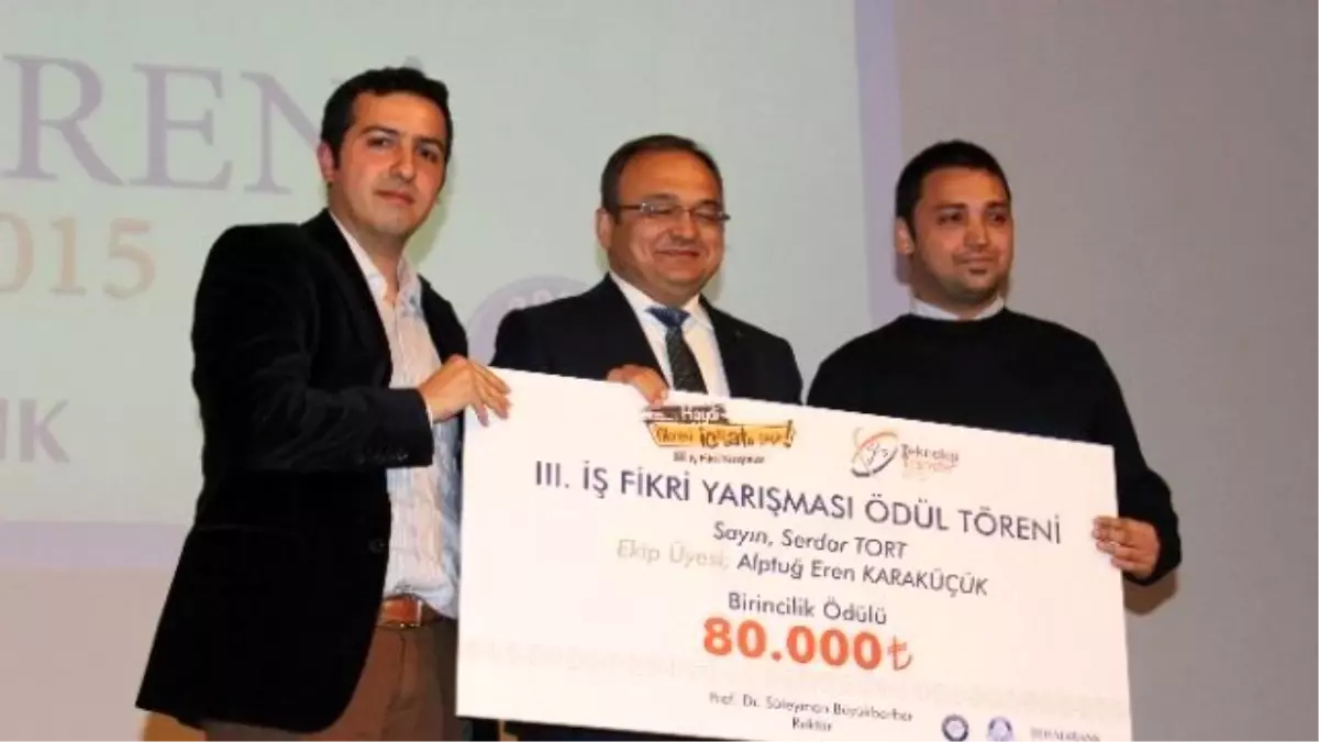 3. İş Fikri Yarışması Ödül Töreni