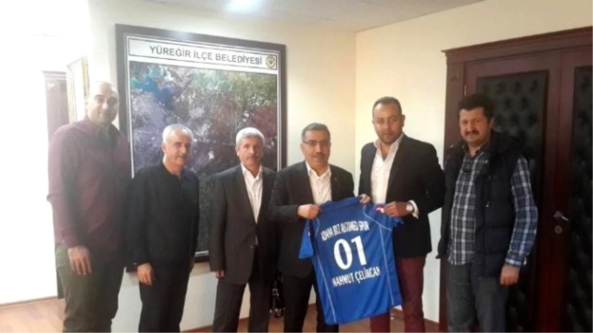 Adana Byz Algomed Spor\'dan Başkan Çelikcan\'a Ziyaret