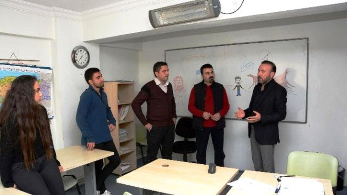 Başkan Doğan\'dan Etüt Merkezine Ziyaret