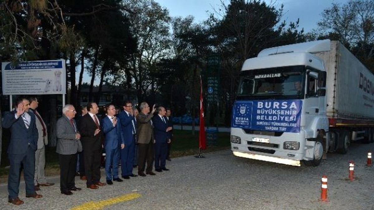 Buras\'dan Bayırbucak Türkmenlerine Destek