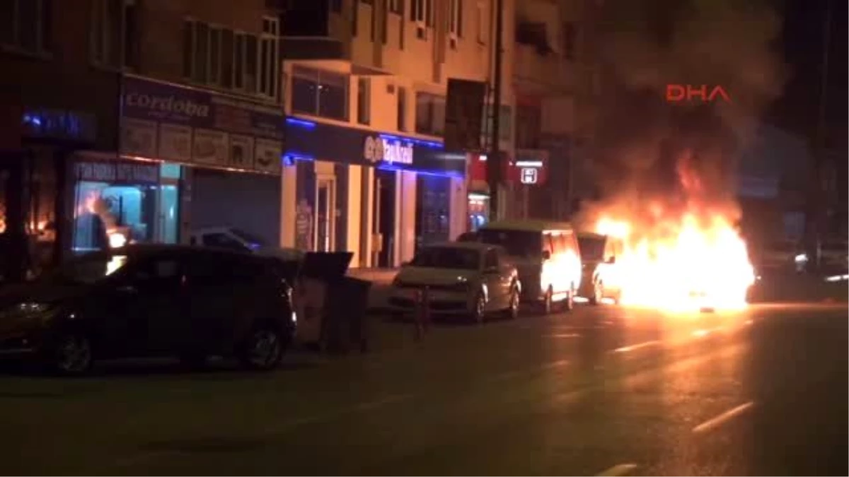 Bursa - 3 Aracın Yanmasına Neden Olan Sürücü Polisten Böyle Kaçtı