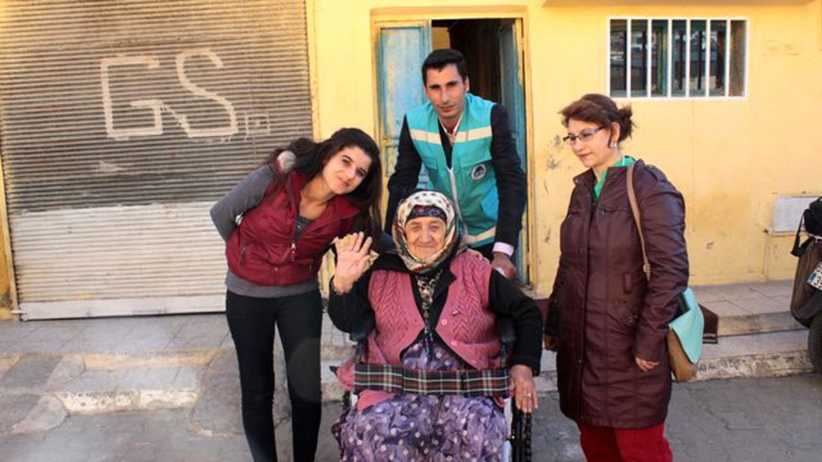 Eyyübiye Belediyesi, Yalnız Yaşayan Kadına Yardım Elini Uzattı