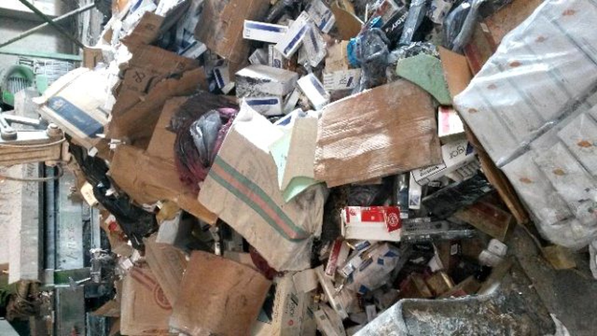Gümrük Kaçağı 478 Bin Paket Sigara 562 Paket Puro İmha Edildi